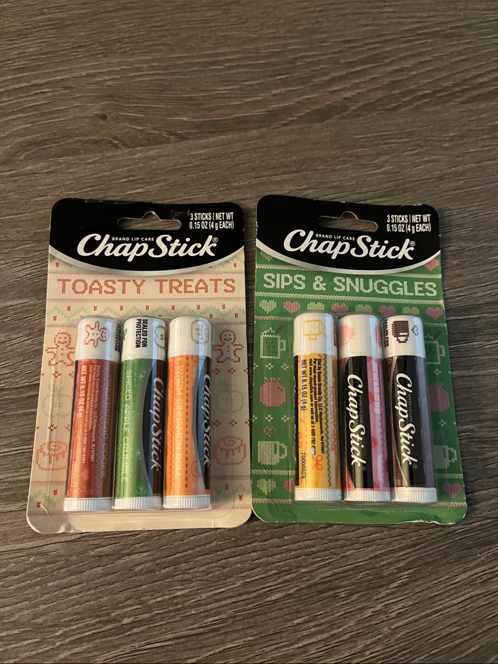 Toasty Treats & Sips & Snuggles Lip Balm Pack - Set of 2